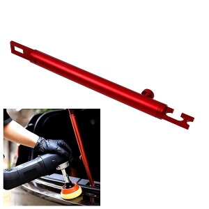 車両汎用リアゲートドアストッパー バックドアストッパー 自動車 リヤゲート ボーンバー ドアロックドアストッパー バックドアストッパー 29-45cmの長さ調節可能 通風機能 塗装研磨仕上げ
