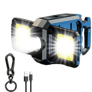 led���C�g �[�d�� ���C�g �~�j������ ���^ �L�[�z���_�[ ��Ɠ� �����P�x 1000���[���� 5�_�����[�h Type-C�[�d�� IPX4�h�� �y�� �𔲂� ���͎��Εt�� �L�����v �A�E�g�h�A �o�R ��ނ� ��d �h