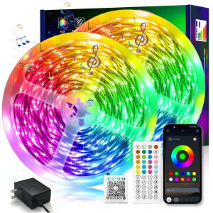 LED�e�[�v���C�g LED�e�[�v�yRGB1600���F �A�v���{�����R���� �}�C�N/���y�A�� �^�C�}�@�\�z�e�[�v �e�[�v 22��ރ��[�h ���i�K���� �i���{PSE�F�؍ς݁j �ԐڏƖ� �����F ���P�x �ؒf�\ �C��