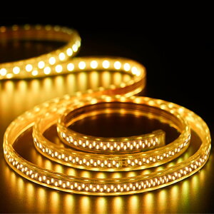 LED�e�[�v���C�g���P�x �`���[�u���C�g �h�� ���邢 �Ȃ���₷�� �ؒf�\ ��t�ȒP �X�g���b�v���C�g �l�I�����C�g �ԐڏƖ� DIY ���� SMD5050 CRI>=95 100V�i�d���F 2���[�g���j