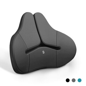 腰クッション ランバーサポート ファッション背もたれ カークッション ウェストクッション 着座 アップグレード ハイエンド 運転 腰楽 低反発 枕 通気性 人間工学 腰サポート 車用品 オフィ