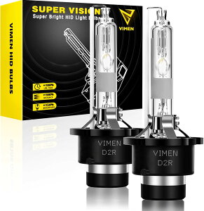 �w�b�h���C�g D2R HID �o���u 6000K 35W �����p �Ԍ��Ή� ���P�x HID���C�g ���邢 12V �ԗp HID �d�� 2��