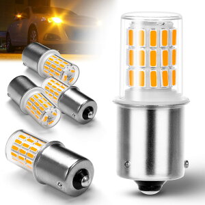 led �V���O�� �ԗpLED �A���o�[ �E�B���J�[12V-24V �s���p�Ⴂ 150�x 1156 PY21W BAU15S �o�C�N �g���b�N ���ϋv�� ���ɐ� �C�G���[/�I�����W/�A���o�[ S25�V���O�� 4����