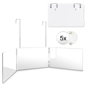 �O�ʋ� �Z���t�J�b�g 360°�p�x���ݒ��� ���ϋ� �������߉\ �� �Ǌ|�� �܂肽���݉\ 5�{�g�勾�t�� 3�E�F�C�~���[ �㓪���������� �Ǌ|���~���[ HD���� ������ �傫�� ���肵�Ďg�� ��U�h