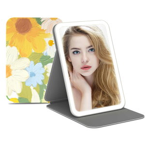 LED�~���[ ���ϋ� ���C�N�~���[ �ܗ��� ��� ���C�g�t�� �܂肽���� �R���p�N�g 3���[�h���F ���邳���� �p�x���ߎ��R USB�[�d�� �����^�тɕ֗�