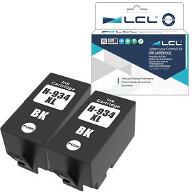 LCL HP用 ヒューレット パッカード用 934XL C2P19AA C2P23AA 増量 (2パック ブラック) 互換インクカートリッジ 対応機種：Officejet Pro 6830 6230 6815 6835 6812 6820 6220 他