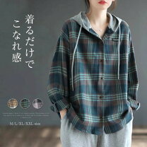 楽天市場】ネルシャツ フードの通販