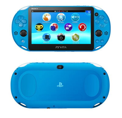 新品 即納 在庫あり Playstation Vita プレイステーション ヴィータ Wi Fiモデル Pch 00 Za23 アクア ブルー Room 欲しい に出会える