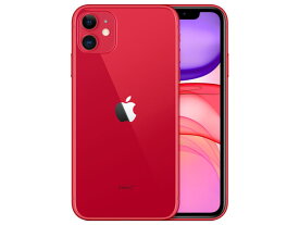 【在庫あり】【新品・白ロム・SIMロック解除済】iPhone 11 64GB [レッド] 本体