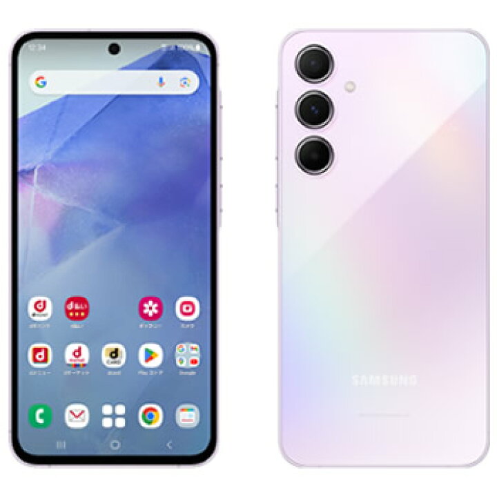 楽天市場】SAMSUNG Galaxy A55 5G SC-53E オーサムライラック docomo版 