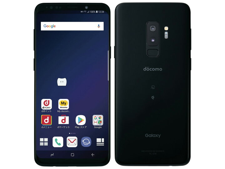 楽天市場】SAMSUNG(サムスン)Galaxy S9+ SC-03K [Midnight Black] SIM 