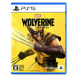�yPS5�zMarvel's Wolverine �}�[�x���Y �E�����@���� �ʏ�� SIE �A�N�V�����A�h�x���`���[ PS5�\�t�g Insomniac Games ���[�K�� CERO Z�y�|�X�g�����z
