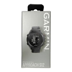 GARMIN �K�[�~�� �X�}�[�g�E�H�b�` Approach S12 Black 010-02472-20