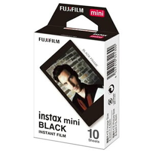 FUJIFILM `FL CX^gJ[tB instax miniptB uubNv 1pbNi10j FUJI FILM INSTAX MINI BLACK y|Xgz