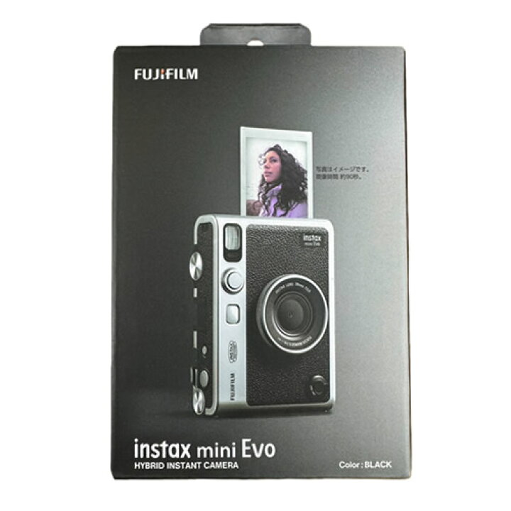 楽天市場】FUJIFILM チェキ instax mini Evo ブラック : らいぶshop