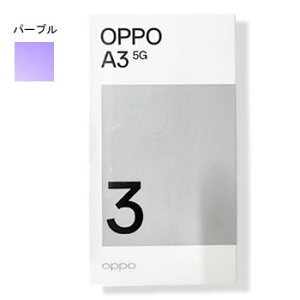 OPPO A3 5G 4GB+128GB Y!mobile p[v SIMt[ 