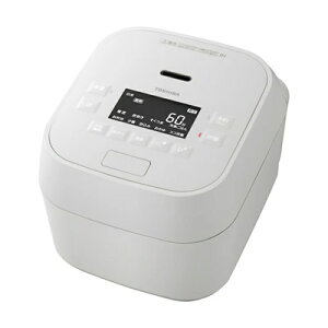 TOSHIBA ���уW���[ �������� �O�����z���C�g RC-10MGW(W) 5.5�� �^�󈳗�IH���ъ�y�󂠂�F�q�Ɉړ����ɊO��������z
