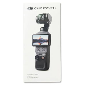 DJI Osmo Pocket 4 �X�^���_�[�h�R���{ OP4402 4K�Ή� 3���W���o���J���� �|�P�b�g�J���� Vlog ����B�e
