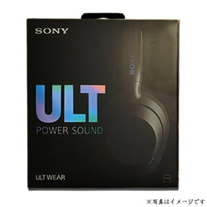 SONY ワイヤレスヘッドホン ULT WEAR WH-ULT900N (B) ブラック シリーズ:ULT POWER SOUND