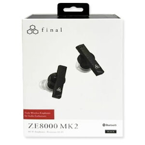 FINAL tCXCz ZE8000 MK2 ubN FI-ZE8DPLTW-BLACK y󂠂FqɈړɊOz