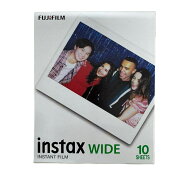 FUJIFILM チェキフィルムワイド用 INSTAX WIDE 1パック 10枚入り 【ネコポス便】