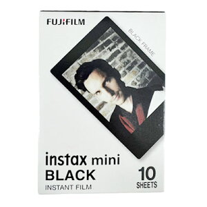FUJIFILM `FL CX^gJ[tB instax miniptB uubNv 1pbNi10j FUJI FILM INSTAX MINI BLACK y|Xgz