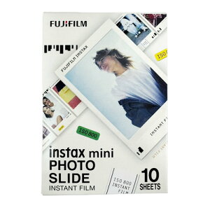 FUJIFILM �`�F�L �C���X�^���g�t�B���� �J���[ instax mini PHOTO SLIDE 1�p�b�N�i10�����j�y�|�X�g�����z