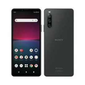 【在庫あり・送料無料】Xperia 10 IV SO-52C docomo [ブラック] docomo SIMロック解除済 白ロム