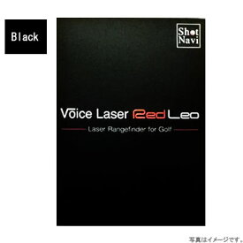 【在庫あり・送料無料】ShotNavi レーザー距離測定器 VOICE LASER RED LEO ブラック