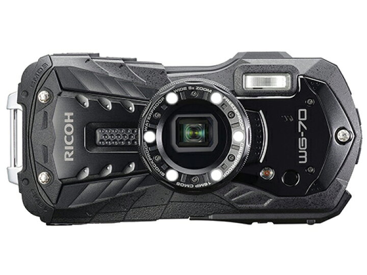 楽天市場】【新品・在庫あり・送料無料】RICOH WG-6 BLACK [ブラック 