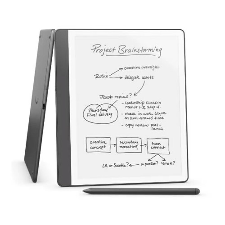 楽天市場】Kindle Scribe 16GB タングステン(2024年) B0CZ9TD6DY 10.2 