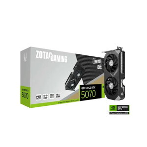 ZOTAC OtBbN{[h GAMING GeForce RTX 5070 Twin Edge OC ZT-B50700H-10P PCIExp 12GB