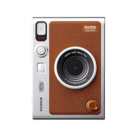 【在庫あり・送料無料】FUJIFILM インスタントカメラ チェキ instax mini Evo [ブラウン] 【USB Type-C 対応】