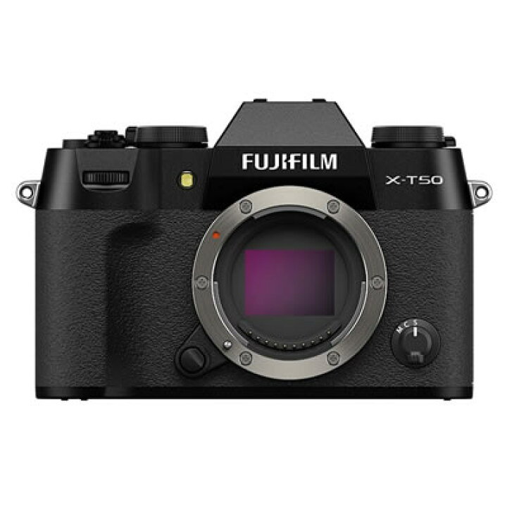 楽天市場】FUJIFILM ミラーレス一眼カメラ X-T50 ボディ単体 ブラック 