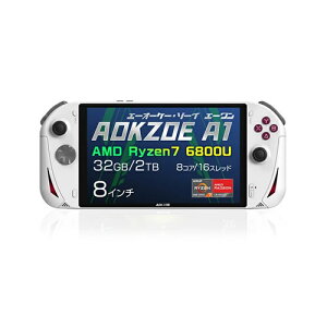 y݌ɂEzAOKZOE(G[I[P[E][C) Q[~OoCp\R AOKZOE A1 AOKZOEA1W-2R [izCg] Radeon 680M /8.0^ / Windows11 Home /AMD Ryzen 7 /F32GB /SSDF2TB /2022N12f