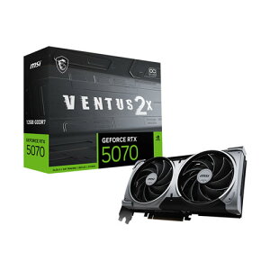 MSI OtBbN{[h GeForce RTX 5070 12G VENTUS 2X OC PCIExp 12GB