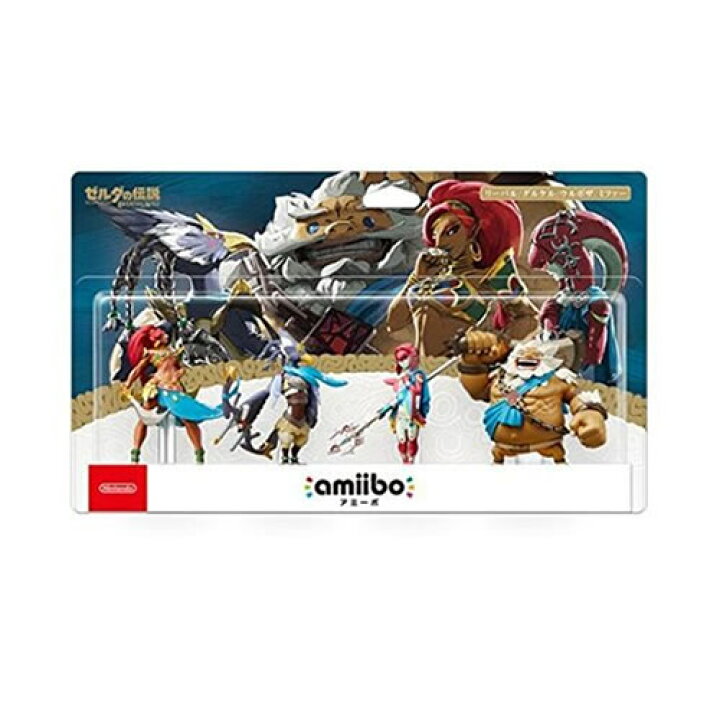 楽天市場】【送料無料・在庫あり】任天堂 amiibo 四人の英傑セット 