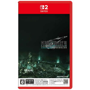 FINAL FANTASY VII REMAKE INTERGRADE switch2 �\�t�g �p�b�P�[�W�Łi�L�[�J�[�h�j�y�|�X�g�����z