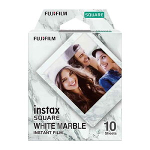 FUJIFILM xmtC `FLXNGAptB (1pbN) 10 INSTAX SQUARE WHITE MARBLE ylR|Xz