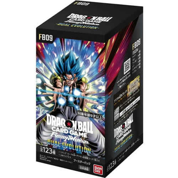 ドラゴンボールスーパーカードゲーム フュージョンワールド DUAL EVOLUTION FB09／1BOX・未開封・シュリンク付き・商品特性上返品不可
