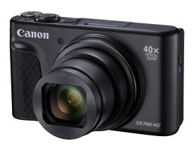 【送料無料・在庫あり】CANON デジタルカメラ PowerShot SX740 HS [ブラック]