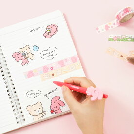 【PINK&VEN】Cute Gel Ink Pen - PINK