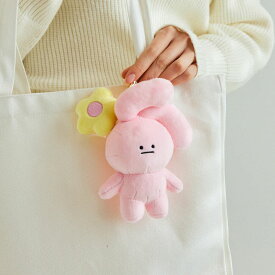 【PINK&VEN】Plush Key Ring - PINK