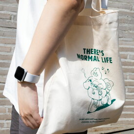 【ZIZONE】COLOR GRAPHIC ECOBAG NORMAL LIFE_GREEN