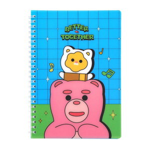 yBELLYGOMzA5 size spring notebook(3TYPES)