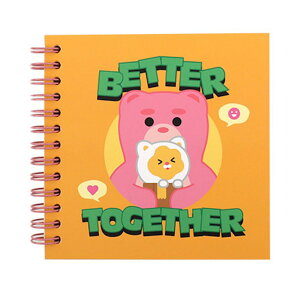 【BELLYGOM】square notebook(4TYPES)