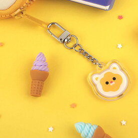 【BELLYGOM】Go-Cat Face Keyring