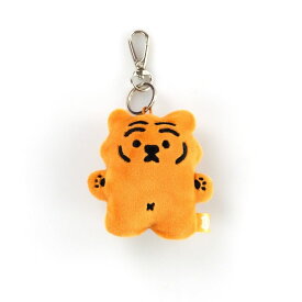【MUZIKTIGER】ムジークタイガー 韓国 マスコット キャラクター ぬいぐるみ キーホルダー バッグチャーム FLAT DOLL KEYRING (RED TIGER)