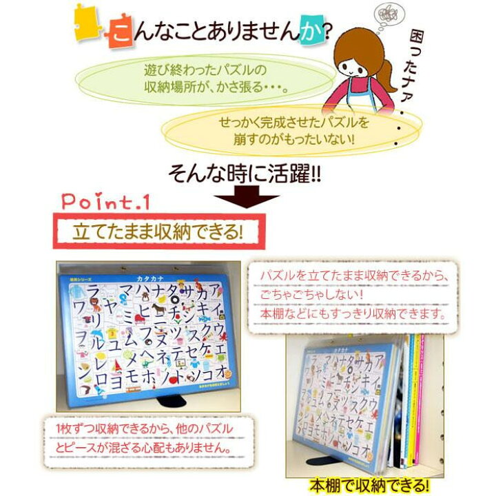 楽天市場 最大1000円offクーポン 子供用 パズル収納ケース 2枚セット パズル ケース 幼児用パズル ジグソーパズル 収納 ディスプレイ 壁掛け ひも 吊るす 保管 パズル入れ 完成 約37 5 26cm パズル入れる袋 ポイント消化 アイデアグッズのララフェスタ