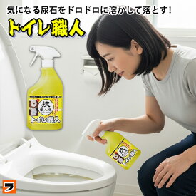 尿石除去剤 技職人魂 トイレ職人 スプレーボトル 500mlトイレの尿石落とし・トイレの黄ばみ取りに プロのトイレ用洗剤【 便器 黒ずみ 汚れ 尿石とり 尿石洗浄剤 】